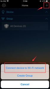connect to WiFi network