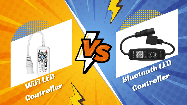 WiFi LED Controllers vs. Bluetooth LED Controllers